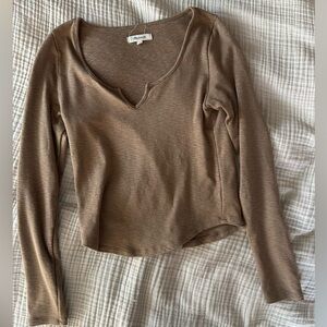 madewell | long sleeved top